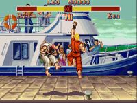 une photo d'Ã©cran de Super Street Fighter 2 sur Nintendo Super Nes